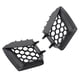 thumbnail image 4 of Parrilla Superior Delantera De Coches, Parrilla De Entrada De Aire De Parachoques Negro Brillante 2 Piezas Para Actualización, 4 of 7
