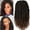 Brown, variant on EWASON Wigs for Black Women Human Hair,Crochet Hair Distressed Bow Faux Braids Messy Pre Looped Soft Locks,Brown