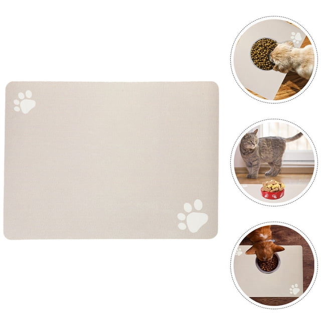 OHOIOLLA Tapete Para Mascotas Con Y Absorción En Color Café