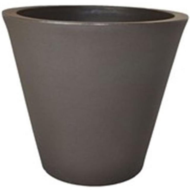 Tusco TUSCTR26BES 26 Pouces Cosmopolite Grand Planteur Rond & 44; Expresso