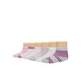 thumbnail image 3 of Hanes Toddler Girl Ankle Socks, 6 Pack, Sizes 6M-5T, 3 of 4