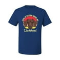 thumbnail image 2 of Wild Bobby, Life is Better with My Daschund Cute, Dog Lover, Men Graphic Tee, Royal, Large, 2 of 4