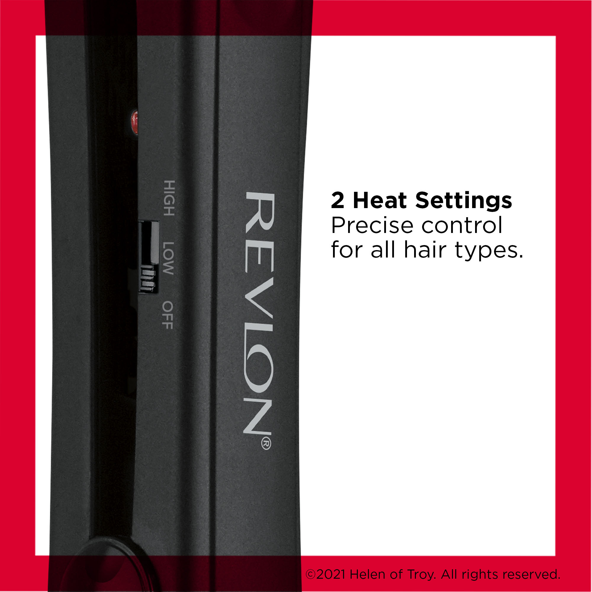 Revlon Essentials Ceramic 1" Flat Iron, Black - image 3 of 6