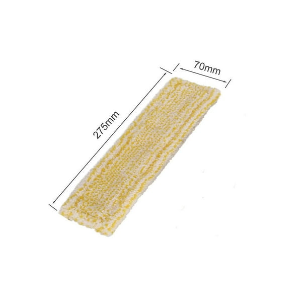 Juego de 2 almohadillas de microfibra de repuesto para aspiradora de ventana Krcher Wv2 Wv5 Premium Banban