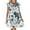 White, variant on Adorable Ocean Print Girls Summer Nightgown Soft Short Sleeve Loungewear Comfortable Toddler Pajama Dress Playful Casual Sleepwear Design