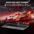 thumbnail image 2 of 15.6" Gaming Laptop,IPS FHD Laptop AMD Ryzen 5 6600H 6-Cores 660M GPU 32GB DDR5 RAM 1TB SSD(Beat i7-1165G7, Up to 4.5GHz) Computer with 100W GaN Type C Fingerprint Backlit Keyboard Win 11, 2 of 7