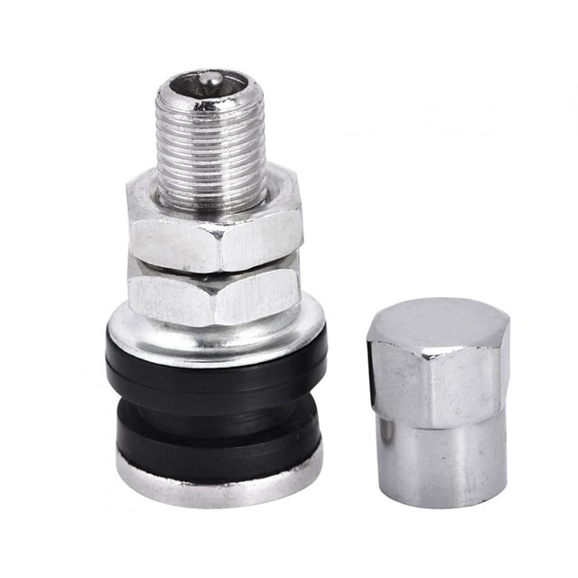Kit de vástago de válvula de neumático, 10 piezas TR161, vástagos cortos de válvula de neumático de automóvil de metal, vástagos de válvula de neumático muy recomendados