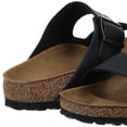 thumbnail image 3 of Sandalia Birkenstock Arizona SFB de piel negra al óleo, talla 37, 3 of 5