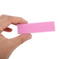 thumbnail image 3 of Unique Bargains 10 Pcs Comfortable Rectangle Nail Buffers for DIY Pink, 3 of 6