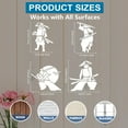 thumbnail image 4 of 4Pcs Warrior Painting Template 7.9x7.9inchs Samurai Warrior Stencil Reusable Drawing Template Ninja Stencil with Painting Brush for Wall Home Decor DIY Art Craft Canvas, 4 of 9