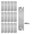 thumbnail image 1 of Lefu 50-Pack Galvanized Nail Boards - Protect Wood Surfaces with Steel Safety Plates, 1 of 9