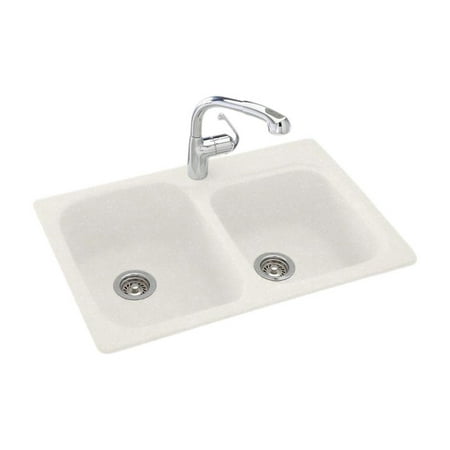 Swan Ksdb 3322 010 33 X 22 Swanstone Double Basin Dual Mount Kitchen Sink Available In Various Colors