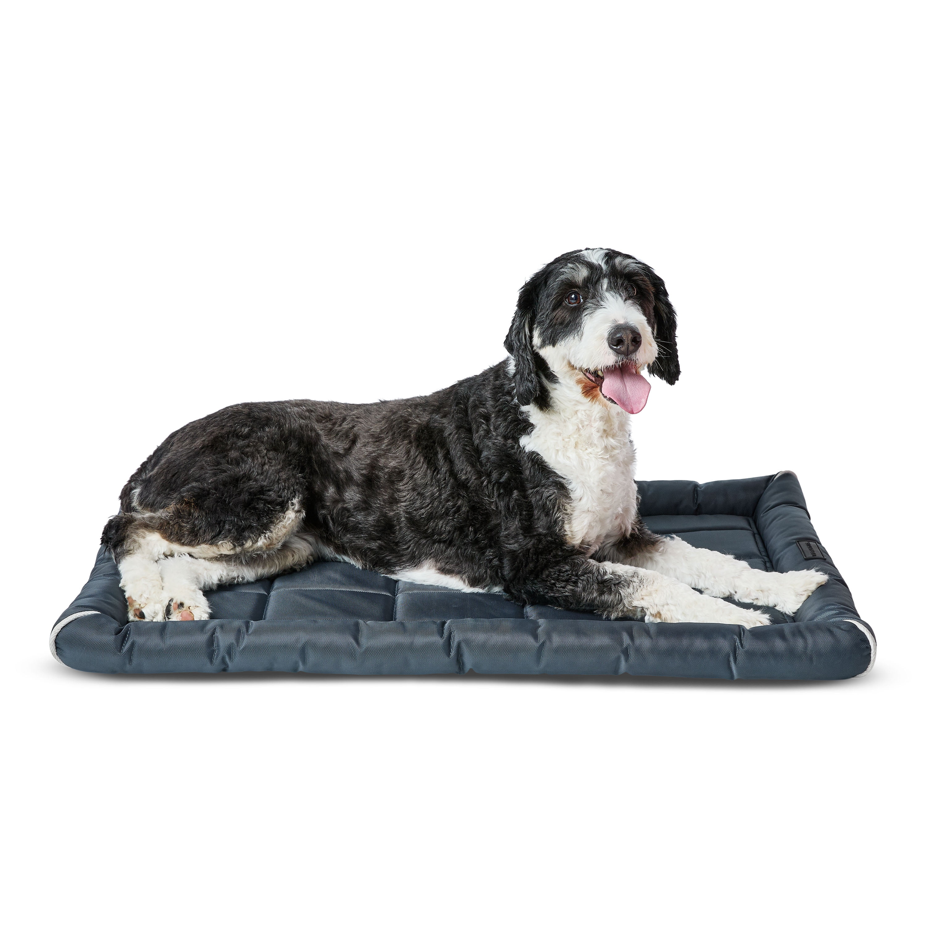 Vibrant Life Durable and Water Resistant Crate Pad, Blue, Medium, 18" x 29"