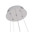 thumbnail image 2 of Bethel International LED Chandelier Chrome Metal & Acrylic, 2 of 4