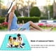 thumbnail image 5 of Greeniant Colchoneta de Picnic impermeable plegable para exteriores a cuadros rojos y blancos, almohadilla gruesa de moda, transpirable, suave, portátil, carpas azul 150*100cm Greeniant OD001135-25, 5 of 6