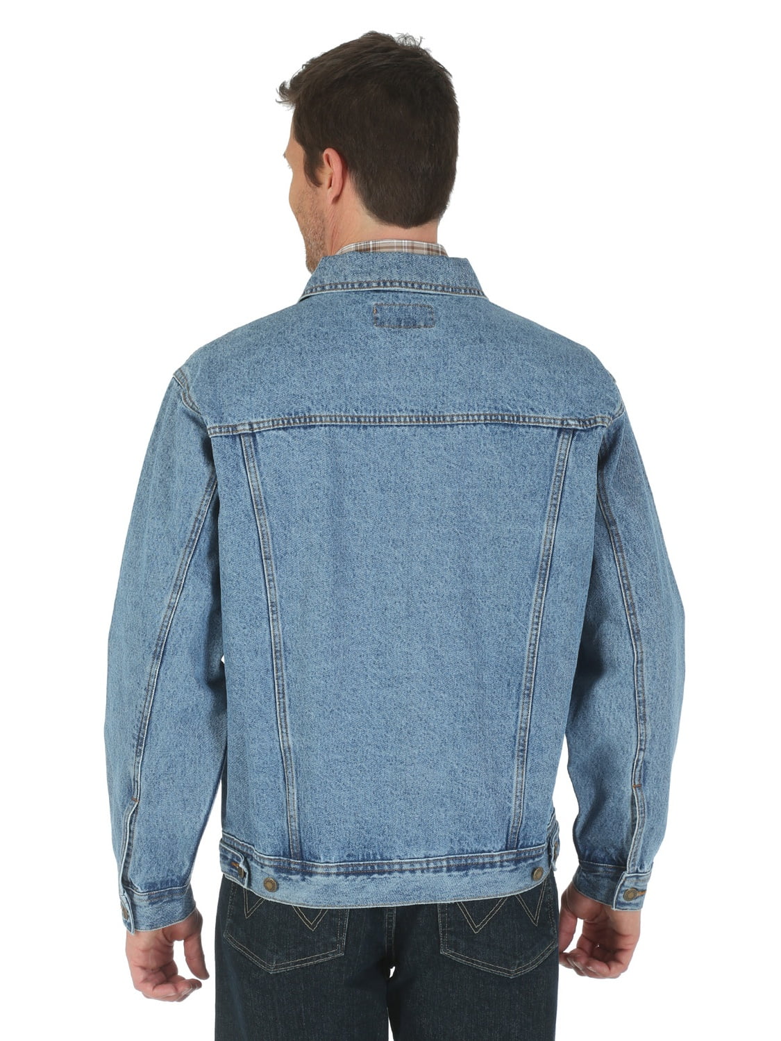 Wrangler Denim Jacket (Big & Tall Sizes) - Walmart.com