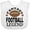 AA-White, variant on Inktastic Fantasy Football Legend Sports Boys Baby Bib