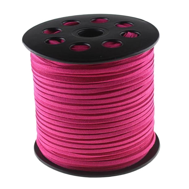 Cordón De De 3 Mm El Cordón De Cuero / Cuerdas Para Manualidades Decoraciones Hombres s Mujeres Collar Botas Decoracion Baoblaze cuerda de la cuerda del cordón de ante