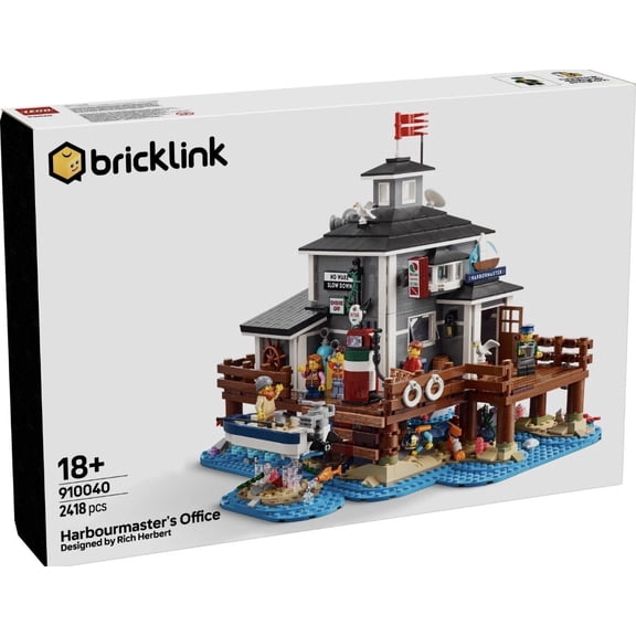 LEGO Bricklink Designer Program Harbormaster’s Office (910040) Sealed Limited Edition Retired Set