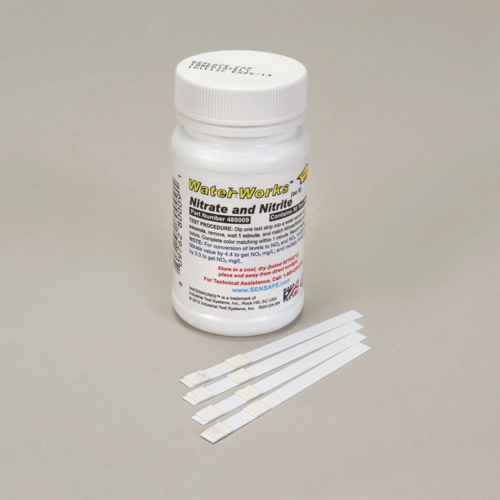 Nitrate and nitrite Nitrogen Water Test Strips, Vial of 50 Walmart
