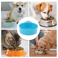 thumbnail image 4 of Unique Bargains 1 Pc Convenient Hanging Dog Bowl for Indoor and Outdoor Plastic Blue Small, 4 of 4