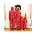 thumbnail image 5 of Viworld Family Mums Matching Christmas Pajamas PJs Sets Xmas Gift Sleepwear Nightwear Outfit Clothes Red, 5 of 6
