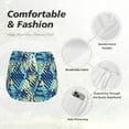 thumbnail image 4 of Salouo Hawaiian Style Print Women's 2 in 1 Running Shorts Double-Layer Shorts Athletic Workout Gym Yoga Shorts Running Shorts for Women-Medium, 4 of 7
