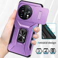 thumbnail image 2 of Funda para GANGXUN OnePlus 11 5G - Soporte metálico, Función magnética, Morado, 2 of 5