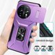 thumbnail image 2 of Funda para GANGXUN OnePlus 11 5G - Soporte metálico, Función magnética, Morado, 2 of 5