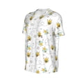 thumbnail image 2 of Rocae Bee for Breathable Men's Baseball T-Shirt Fashionable Casual Baseball Jersey, Moisture-wicking Sportswear Medium, 2 of 9