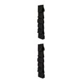 thumbnail image 4 of kurtrusly Convenient Hanging Shoes Rack Strong Over Door Organizer Complete Pocket to Wardrobe Organization black 35 x 25 x 1cm 2Set, 4 of 6