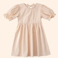 thumbnail image 4 of Bigetiay Girls Summer Dresses Fashionable Casual Wear for Kids Outdoor Party Daily Outfit, Size 2-3 Years, 4 of 5
