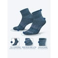 thumbnail image 2 of Men's Moisture Control Low Cut Ankle Socks 3 Pack - Mio Marino, 2 of 7
