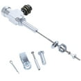 thumbnail image 3 of 2X Motorcycle Hydraulic Clutch Master Cylinder Rod Brake Pump M10X1.25mm Aluminum Silver, 3 of 8