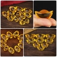 thumbnail image 3 of 30Pcs Golden Tone Ingot Decoration Chinese Ingot Crafts Ornament  New Year Gift, 3 of 6