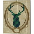 thumbnail image 3 of Great Art Now Holiday Tartan Deer by SD Graphics Studio 2 Piece Canvas Art Set Each 12W x 15H, 3 of 3