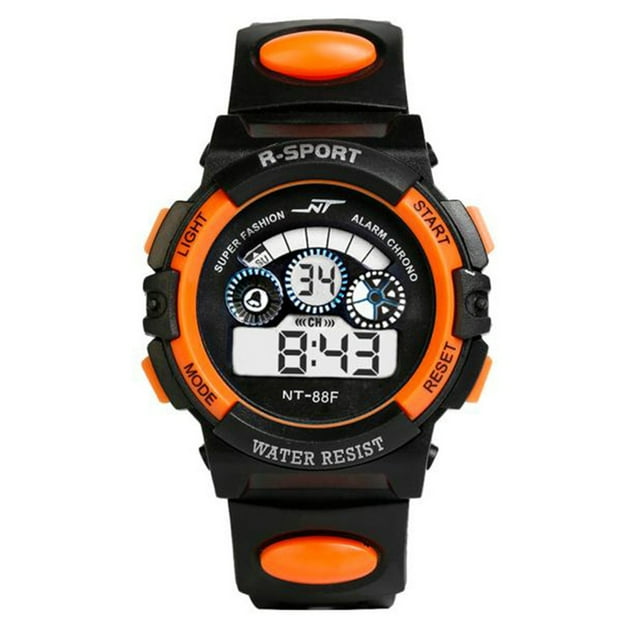 Kcodviy Montre à Quartz avec Date Montre de Sport Affichage de la Date Montre Numérique de Sport pour Hommes Alarme Montre Intelligente Montre de Sport Colorée au Poignet