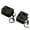 Black Love, variant on Square Spider Case for AirPods (4th Gen) & AirPods Pro 2, Hard Protective Shell