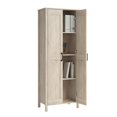 thumbnail image 4 of Pemberly Row Armoire de Rangement à 2 Portes en Bois d'Ingénierie, Chêne Craie, 4 of 11