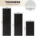 thumbnail image 4 of Black Sun Moon Star Planet Constellation Pattern Kitchen Rugs Sets Of 3,Kitchen Runner Rugs Non Skid Washable,Decorative Kitchen Floor Mats for Kitchen,Sink,Laundry,17"x30"+ 17"x47" + 17"x59", 4 of 6