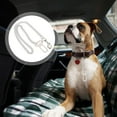 thumbnail image 3 of Cinturón de seguridad para coche para perros - Cadena para perros Cinturón de seguridad para perros de 60 cm Cinturón de seguridad para perros seguro para mascotas Cinturón de seguridad para, 3 of 5