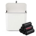 thumbnail image 1 of Sanitary Napkin Receptacle,Plastic White Wall Mounted Tampon Disposal Bin with, 1 of 5
