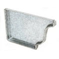 thumbnail image 4 of Amerimax 29205 Gutter End Cap, 5 in L, Galvanized Steel, For: 5 in K-Style Gutter System, 4 of 4