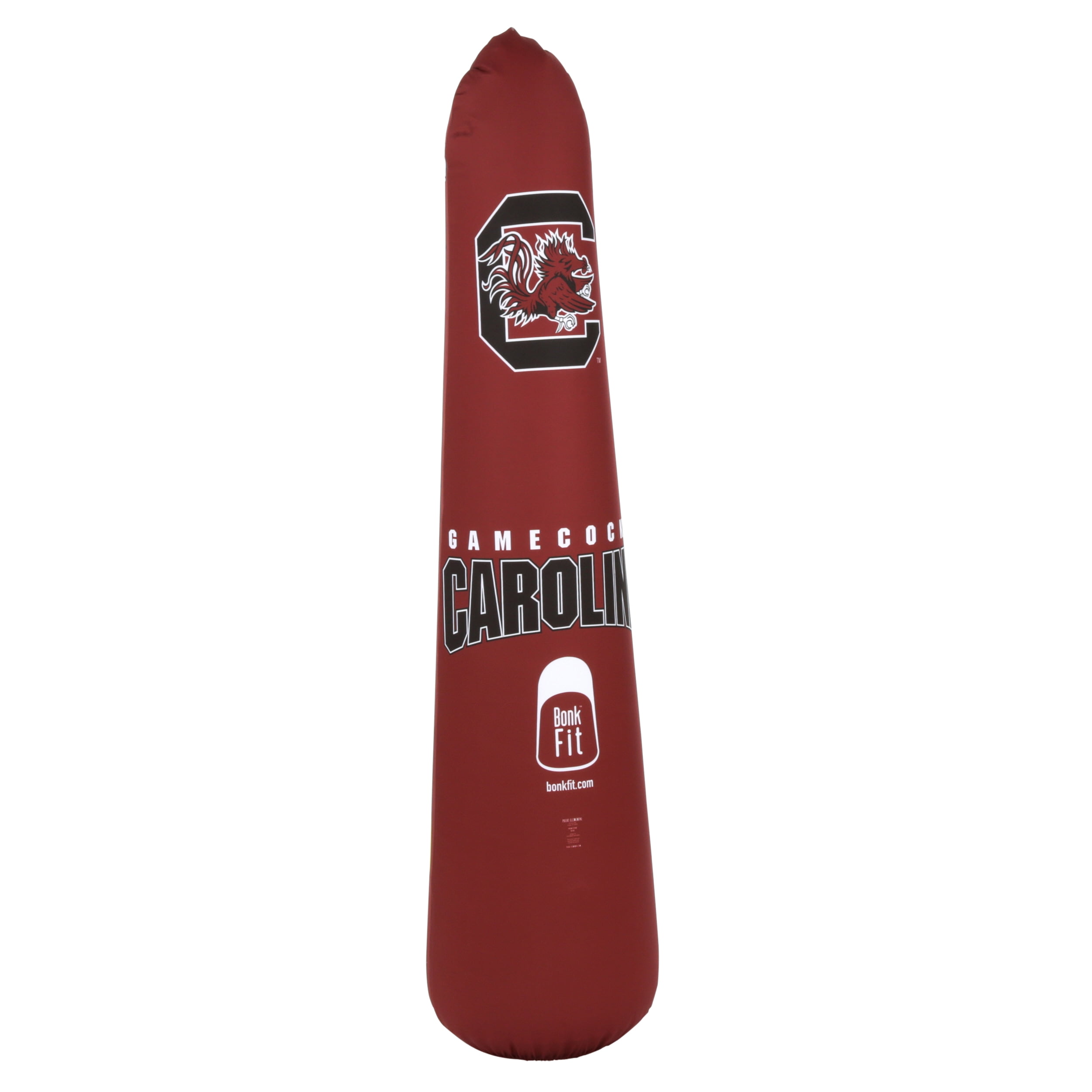 Kid Tough Fitness Inflatable 5FT Free-Standing Punching Bag + Machine Washable Fabric Cover South Carolina Gamecocks Kids Workout Buddy by Bonk Fit