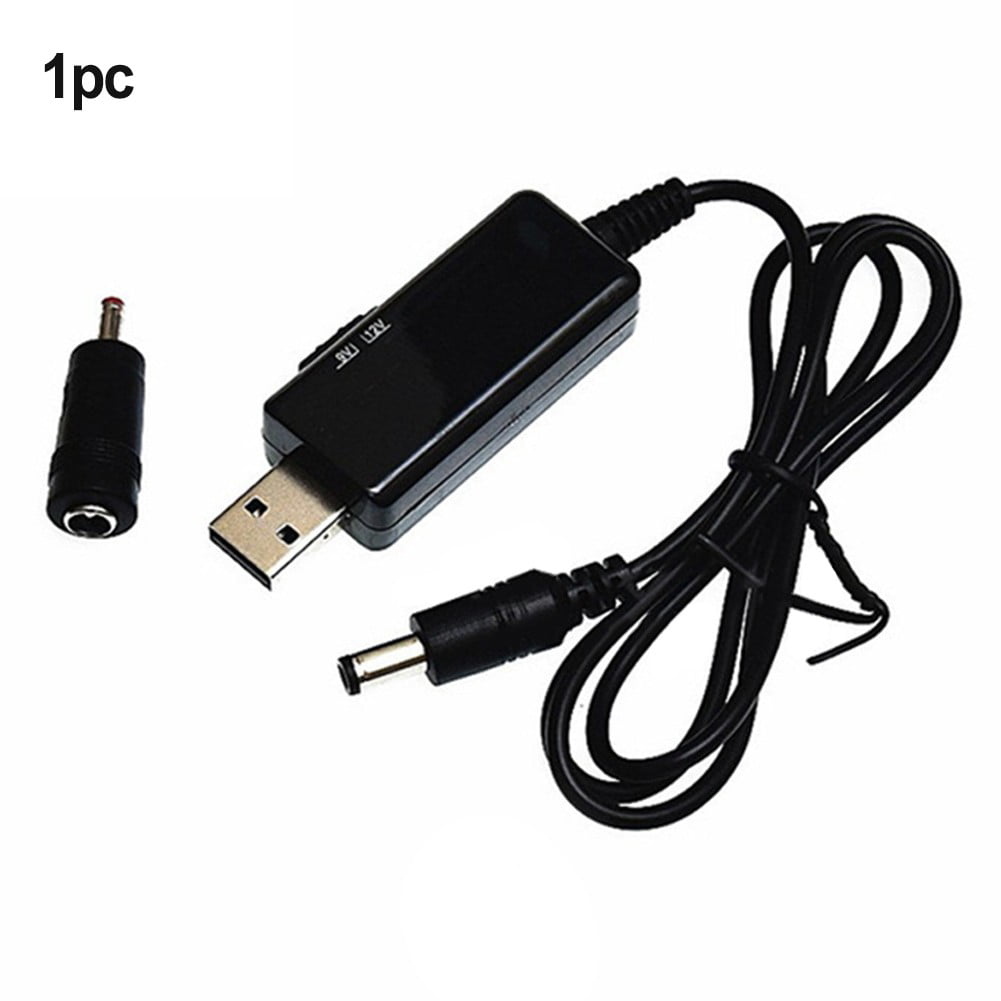USB-Boost-Konverter, DC 5 V auf 9 V, 12 V, USB-Boost-Konverter-Kabel +