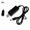 thumbnail image 3 of USB 5V To 9V 12V Boost Step Up Power Supply Cable With1 Adapter DC5.5mm 3.5mm, 3 of 10