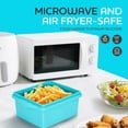 thumbnail image 2 of 2 Cup Silicone Freezer Trays with Lids, Leakproof, BPA-Free, Stackable, Microwave & Dishwasher Safe, Ideal for Soups, Sauces, Meal Prep, and Baking - 4 Pack, 2 of 7