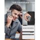 thumbnail image 4 of Funda de piel de silicona de nivel X para Google Pixel 7 Pro, color gris, 4 of 6