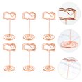 thumbnail image 3 of 6 Pcs Pinces à Notes Support en Forme de Livre Clips Photo Support de Message de Mariage, 3 of 8