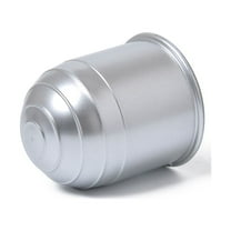SKISUNO 1Pcs Silver Tow Ball Cover for Car and Truck Suitable for Trailer Signal Display 2Inch